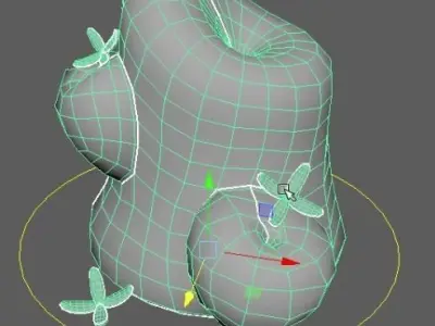 Anthill fruit 3D model