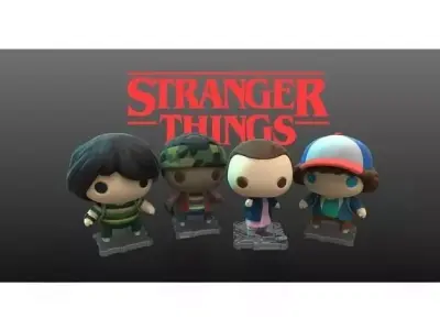 Stranger Things 3D Printing Masterpiece 3D print model