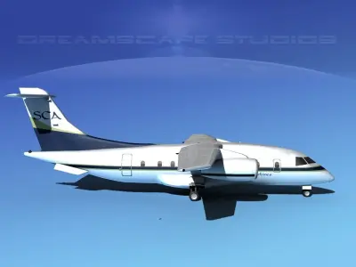 Dornier 328Jet Southern Charter 3D model