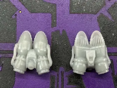 velociraptor jet pack 3D print model