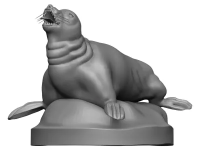 Sea Lion 3D model