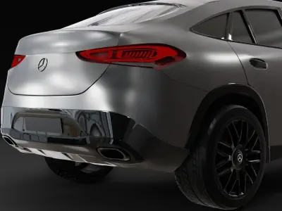Mercedes-Benz Gle coupe 3D model