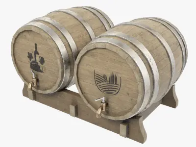 Bar Barrel V1 3D model