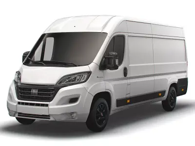 Fiat E Ducato Van L4H2 2022 3D model