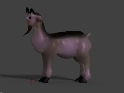 goat creature 3D model