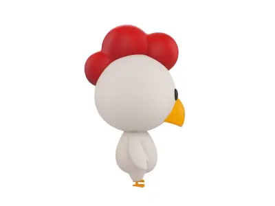 Character063 Chicken 3D model