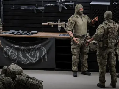 3DMA PATCHES AND FLAGS Free low-poly 3D model