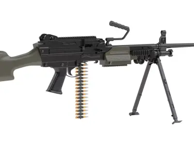 FN Minimi Mk3 3D model