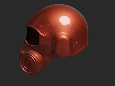Stalker Helmet 3D print model