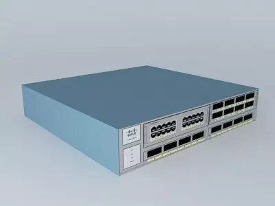 Catalyst 4900m 3D model