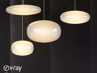 Spheremaker hanglamp set Free 3D model