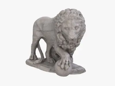 Fancelli Ancient Lion 3D model