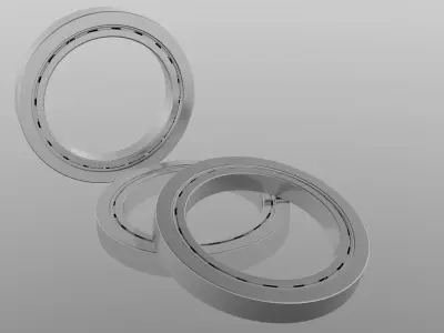 Ball bearing 3D model