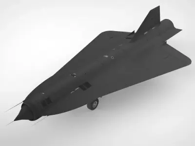lockheed D-21 3D model