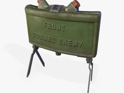 Explosive Collection book with cell phone inside Low-poly 3D model