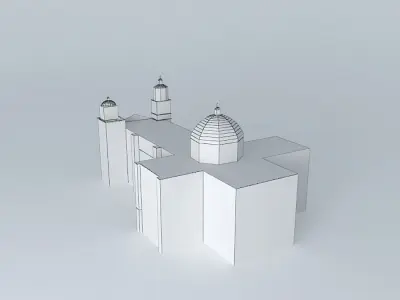 church 01 3D model