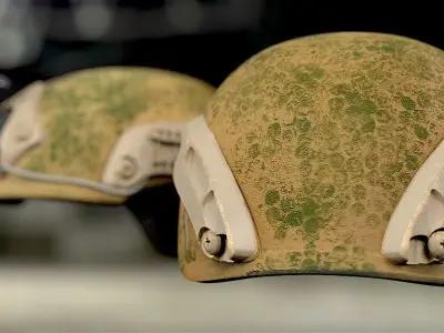 SOLDIER Helmet Bulletproof 02 3D model