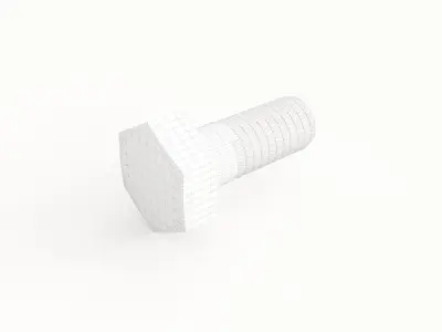 Screw 38 3D model