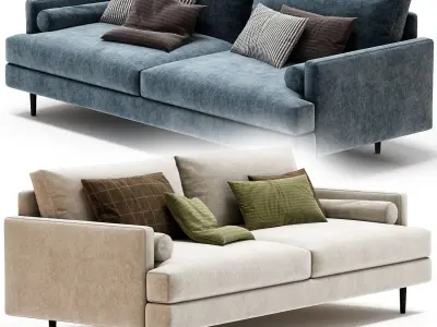 Monahan Grande Sofa 3D model