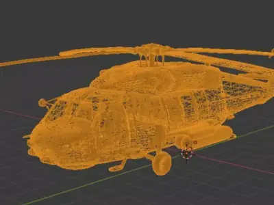 SH-60 SeaHawk  3D model