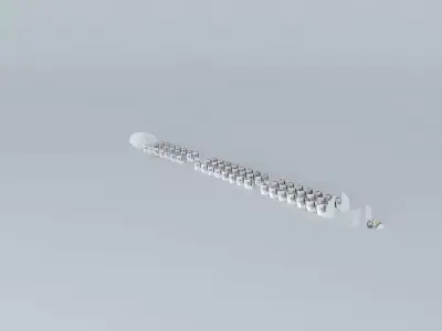 A350-1000 interior Free 3D model