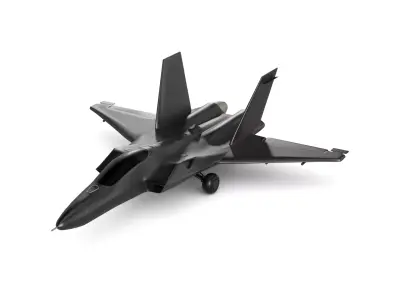 Multirole Fighter 3D model