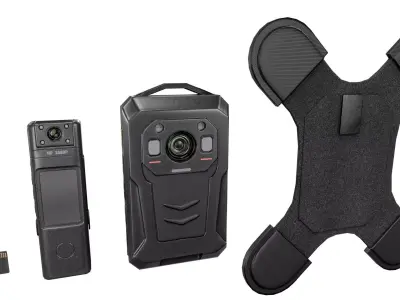 Body Cam Kit Low-poly 3D model