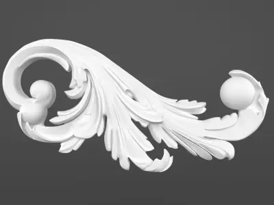 Decorative element Free 3D model