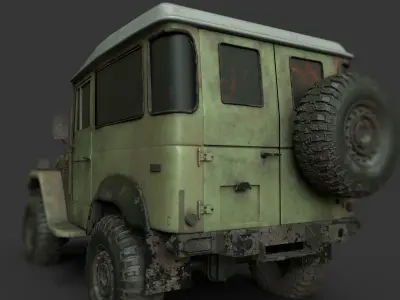 TOYOTA FJ 45 3D model