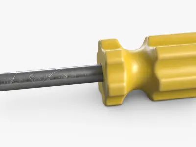 Small Screwdriver 1 3D model