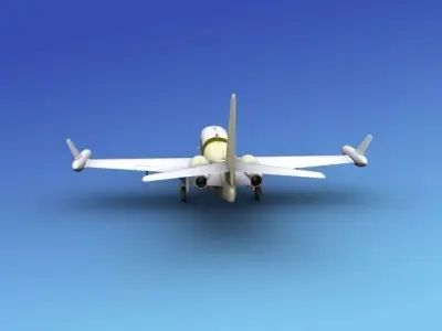 IAI Westwind II V 3D model
