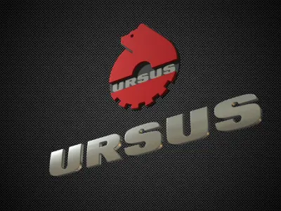 ursus logo 3D model