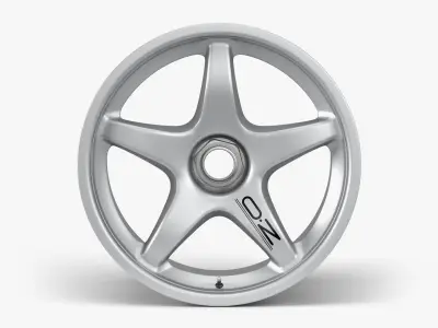 OZ Racing Wheel Low-poly 3D model