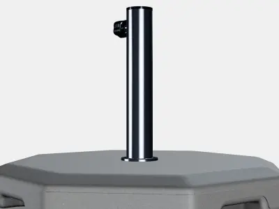 HUVON parasol base 3D model