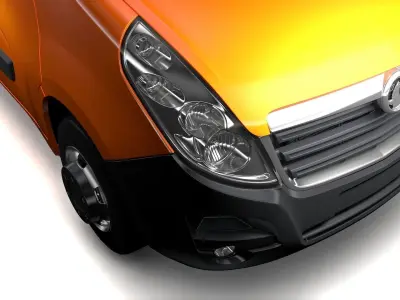 Vauxhall Movano L3H2 Van 2016 3D model