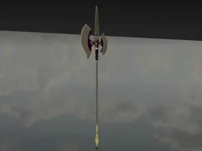 Sword Art Online Sanchi Spear detailed model 3D model
