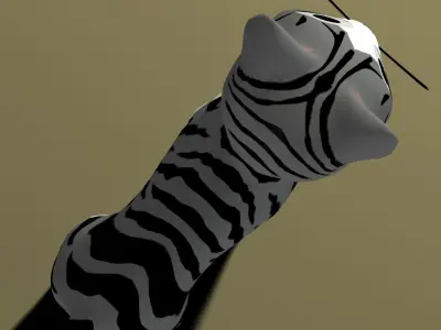 Chii nonrigged Free 3D model