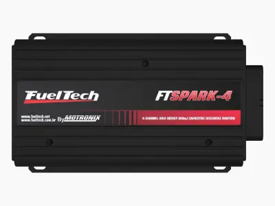 Fueltech FT Spark-4 Low-poly 3D model