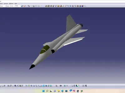 northrop f-5 freedom fighter 3D model