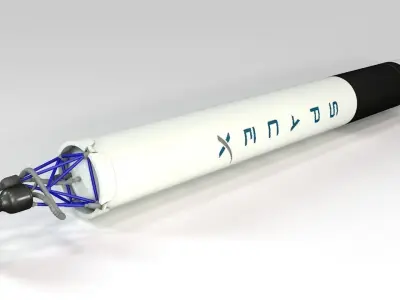 SpaceX Falcon 1 3D model