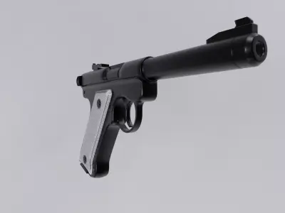 Ruger Mark lV 3D model