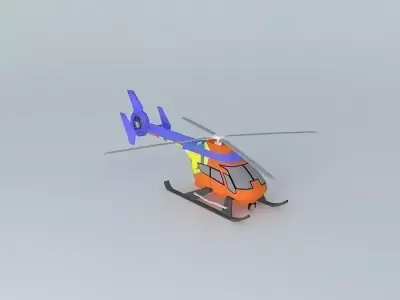 NEG Helicopter Free 3D model