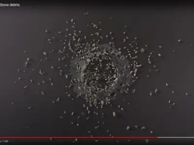 Ground Crack Round 01 3D model