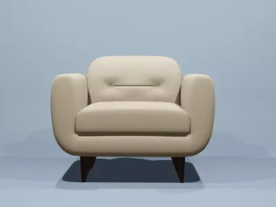 A simple sofa 3d Free 3D model