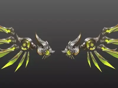 Wing Erap 15 Free low-poly 3D model