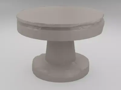 Stone Table Free 3D print model
