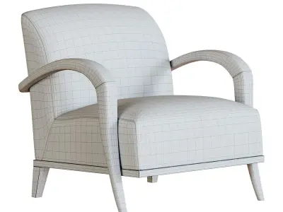 Domino Armchair 3D model