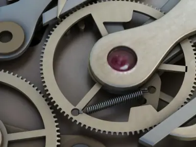 Watch 7 std mat 3D model