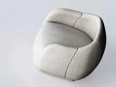 Bruno Moinard Editions Nice Armchair Free 3D model