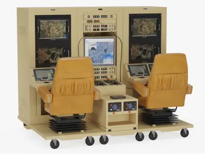 UAV Ground Control Station 3D model